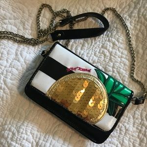 Betsey Johnson Small Pineapple Purse